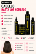 KIT BÁSICO — CABELLO HASTA LOS HOMBROS