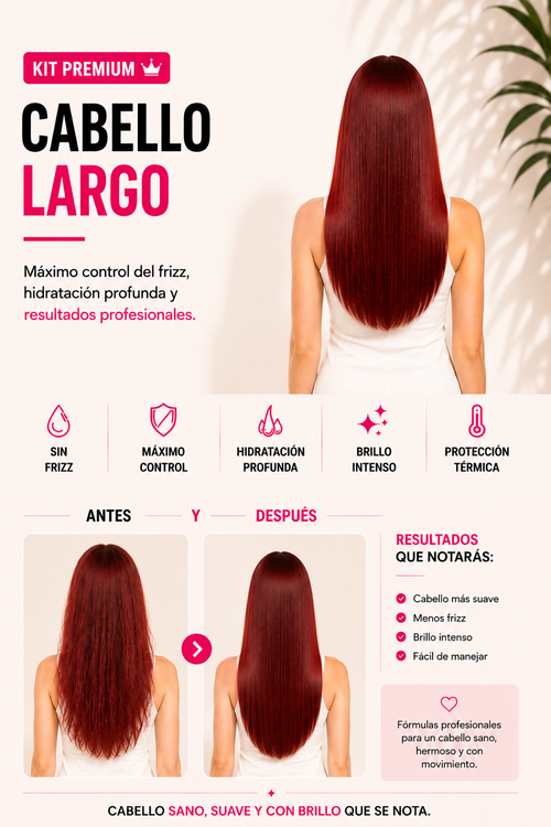 KIT PRO- CABELLO LARGO